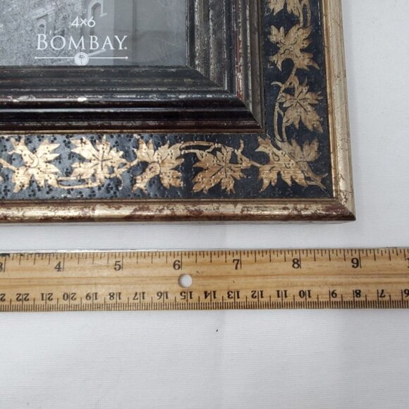 Bombay Wooden Ornate 4x6 Opening Picture Frame - Picture 10 of 12